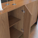 Buffet 4 portas de 1,60 com tubo metálico