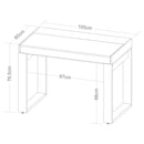 Escrivaninha Geométrica Casa Sua Móveis 6037