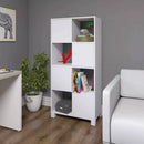 Armário / Estante 4 Portas Branco - Home Office - Wally - Artany