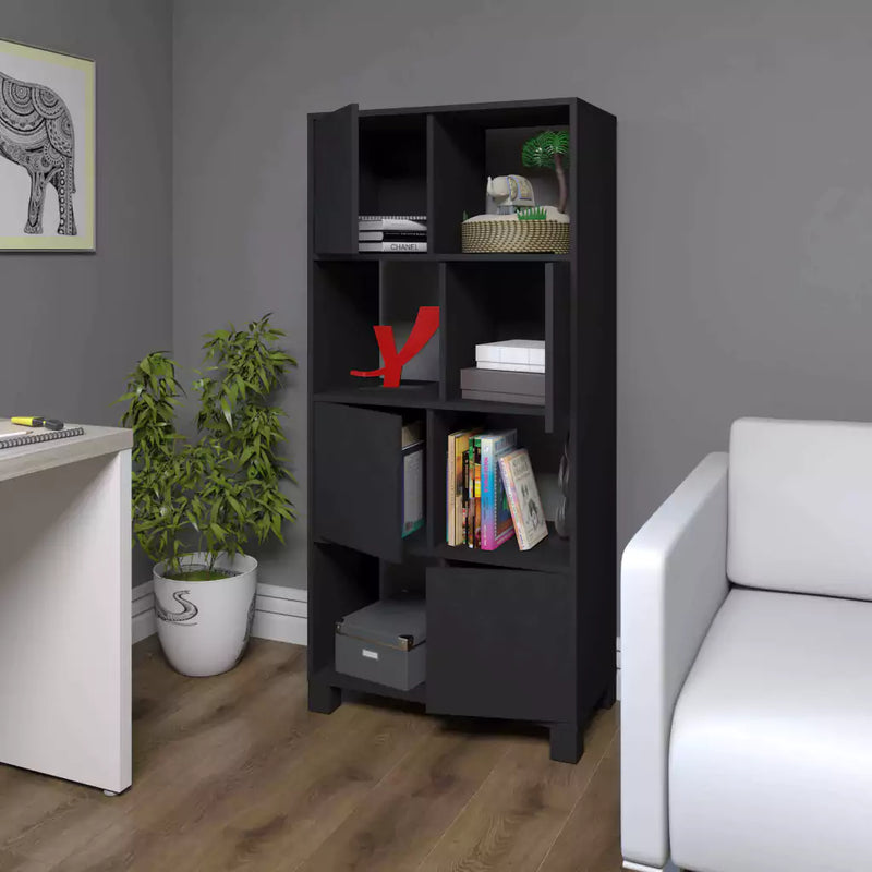 Armário 4 Portas Artany Wally Cor Preto