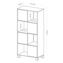 Armário 4 Portas Artany Wally Cor Preto