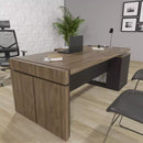 Mesa Escrivaninha de Escritório em L com 01 Porta Tamburato cor 01