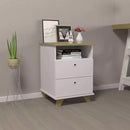 Escrivaninha de canto Retrô Casa Sua Móveis + Gaveteiro