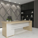 Mesa Escrivaninha em Tamburato 04 Gavetas ld cor 02