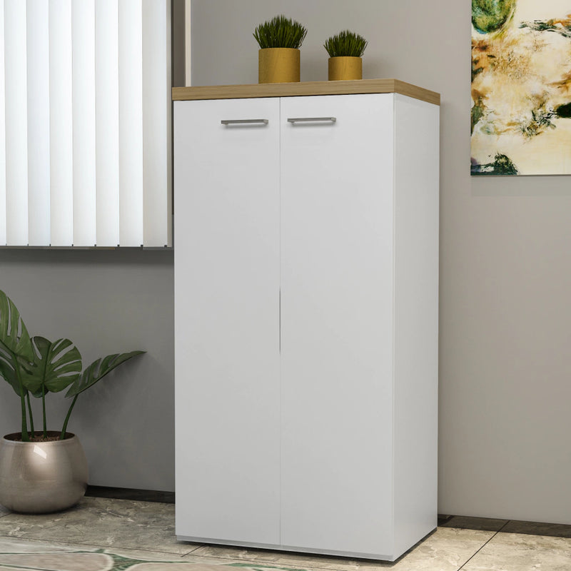 Armário Multiuso 2 Portas 3 Prateleiras