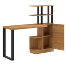 Escrivaninha com porta e prateleira mdf