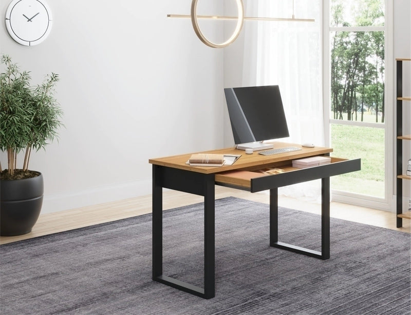 Escrivaninha com uma gaveta em MDF