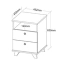 Escrivaninha de canto Retrô Casa Sua Móveis + Gaveteiro