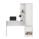 Mesa Escrivaninha C/ Armário Office Morada Demóbile 1 Porta 1 Gaveta