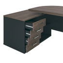 Mesa em tamburato para escritório com 01