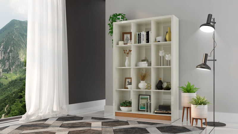 Armário 100% MDF com nichos para escritório